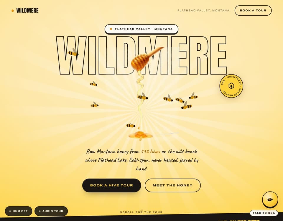 Wildmere Honey Co.: raw Montana honey