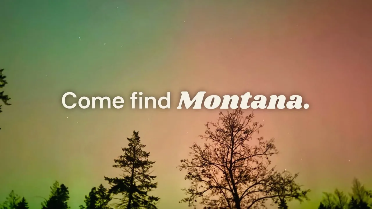 A frame from Come Find Montana